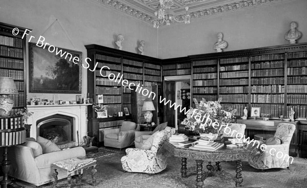 KILLEEN CASTLE   LIBRARY